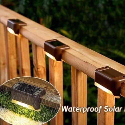 Z30 LED Solar Lamp Deck Lights Wall Stairs LED Outdoor Garden Lamp Solar Stair Light Waterproof Step Light Landscape Light