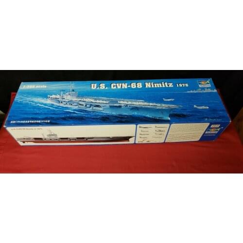 Trumpeter 05605 1/350 US CV-68 Nimitz 1975 Aircraft Carrier Navy Battleship Kit TH08985-SMT6