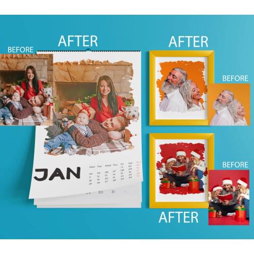 ZED GIFT Wall Calendars