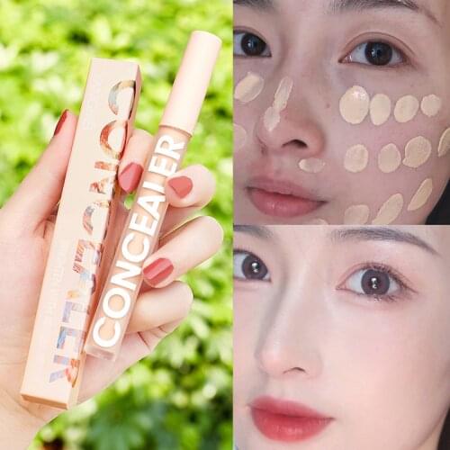 1pc Eyes Face Concealer Liquid Cover Dark Circles Acne Natural Make up Effect Anti cernes Makeup Base Foundation Cream Cosmetics