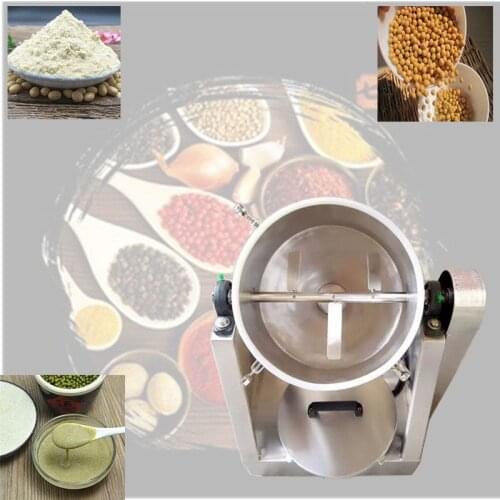 110V 2020 Rotary Cone Dry Powder Mixer Blender Mixer Powder Additive Food Corn Mixer