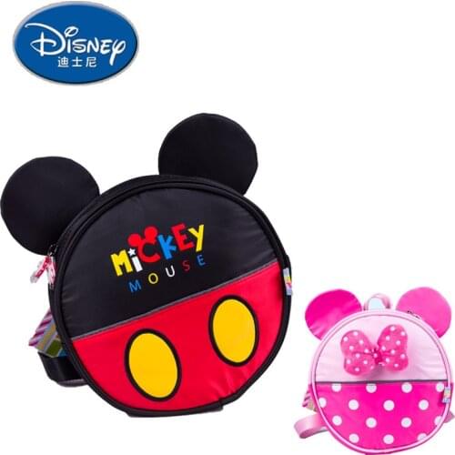 Disney new Mickey Minnie mini baby backpack children boys girl cartoon cute backpack ultra light fashion travel small school bag