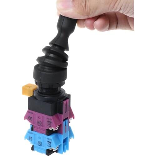 HKD-FW24 4NO 4 Position Momentary Type Monolever Joystick Reset Button Switch