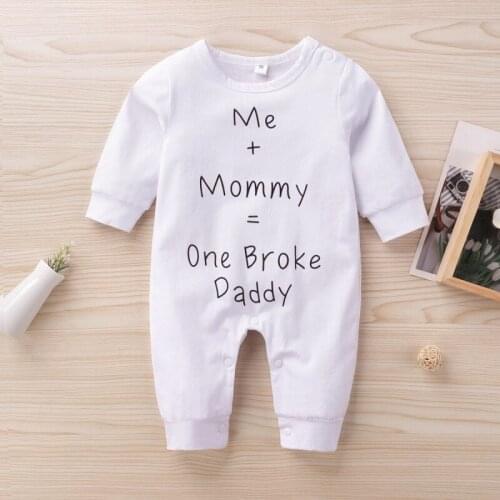 Newborn Infant Baby Boys Romper Clothes Cotton Cute Cartoon Print Long Sleeve Jumpsuit Toddler Baby Clothes Outfits