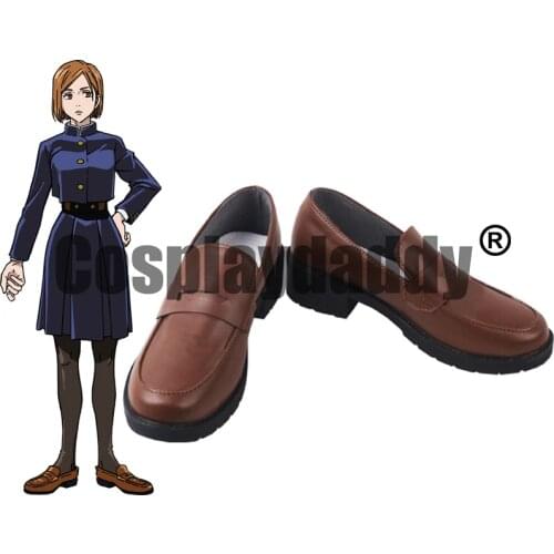 Jujutsu Kaisen Sorcerer Jujutsushi Nobara Kugisaki Anime Cosplay Japanese Students JK Shoes S008