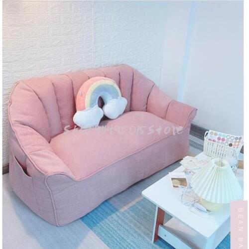 Lazy Sofa Double Bean Bag Tatami Bedroom Small Sofa Ins Wind Cute Girl Net Red Small Room Sofa