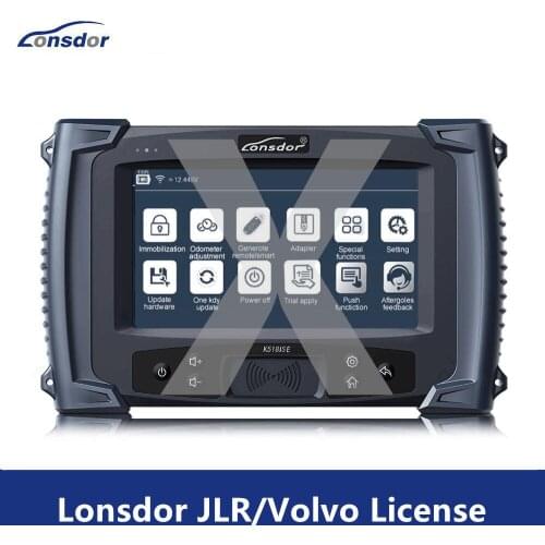 Lonsdor K518ISE K518S JLR/Vo-lvo License for 2015-2018 Land Rover/Jaguar/Volvo Latest XC40 XC60 XC90 S60 S90 V60 V90 Smart Key