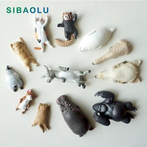 Polar bear Gorilla Seals Animal fridge magnets whiteboard sticker Refrigerator Magnets Kids gifts Home Decoration