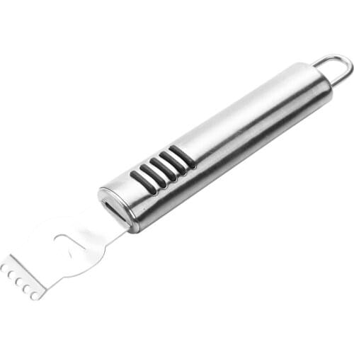 Stainless Steel Fruit Peelers Lemon Orange Zester Grater Vegetable Peeler Stainless Steel Grips Lime Zest Peeling Knife Tool