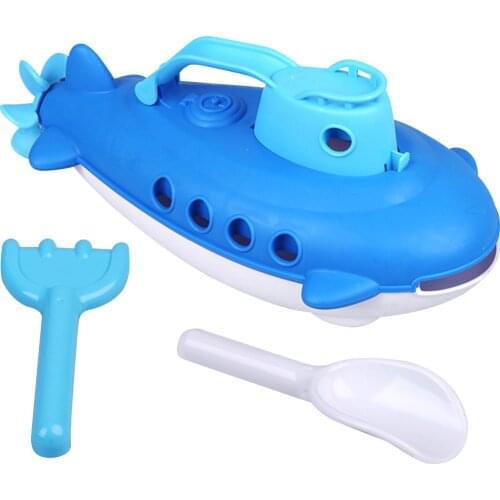 Food grade material submarine bath toy with rotating propeller for toddlers babies children Newborn swimming Gift Water Toys
