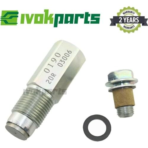 Relief Limiter Pressure Valve Common Rail Injectors For ISUZU 4HK1 6HK1 NPR 095420-0190