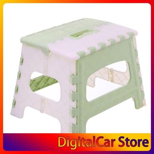 Folding Step Stool Lightweight Step Stool Mini Cartoon Safe Stool for Kitchen Bathroom Bedroom Kids or Adults