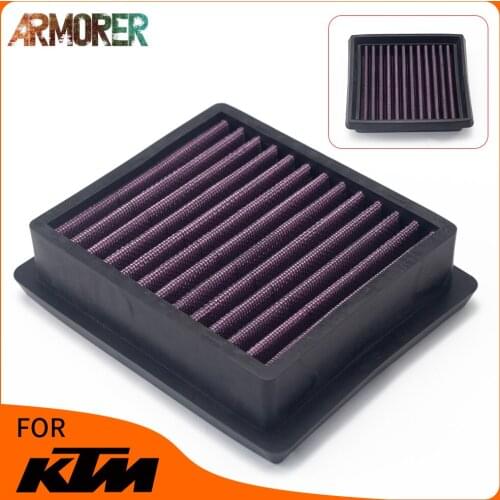 Motorcycle Air Cleaner Replacement Element For DUKE390 13-18 Duke 125/200 All years 250 17-18 Rough Crafts Filter