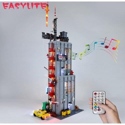 LED Light Set For 76178 Daily Bugle Blocks Bricks DIY Toys Only Lighting Kit NOT Include Model