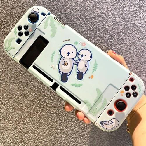 Protective Cover Case for NS Switch Colorful Cute Hard PC Skin Shell For Nintend Switch Game Console Joycon Housing Dropshipping
