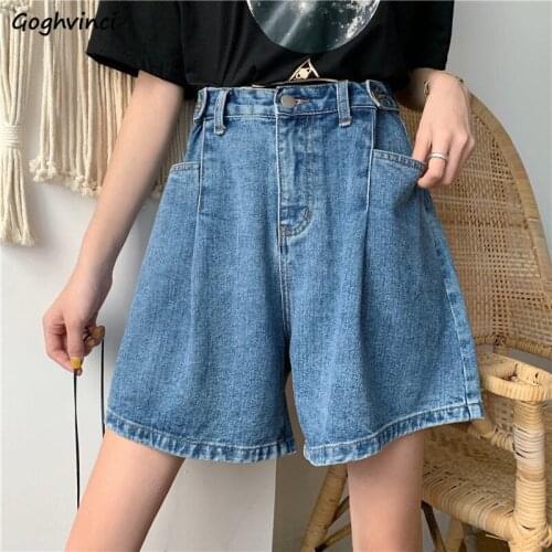 Shorts Women Adjustable Plus Size Casual Fashion All-match Ulzzang Summer High Waist Baggy Streetwear Harajuku New Preppy Mujer