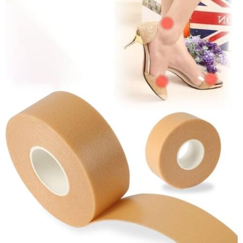 1Roll Plaster Tape Self-adhesive Elastic Wrap Anti-wear Waterproof Heel Sticker Foot Pad Multi-functional Bandage Medical Rubber