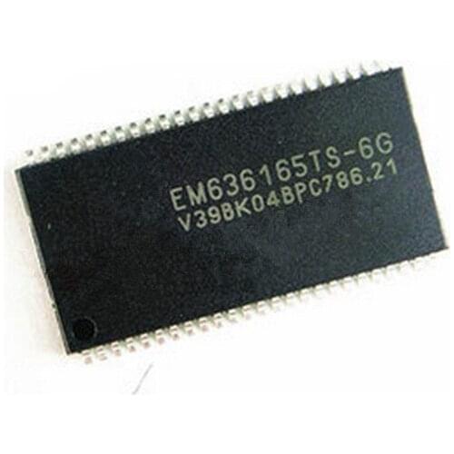 1pcs/lot EM636165TS-6G EM636165TS EM636165 TSSOP-50