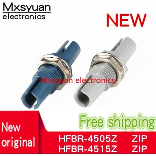 2PCS~10PCS/LOT HFBR-4505Z HFBR4505Z HFBR-4515Z HFBR4515Z New original optical fiber connector connector gray blue