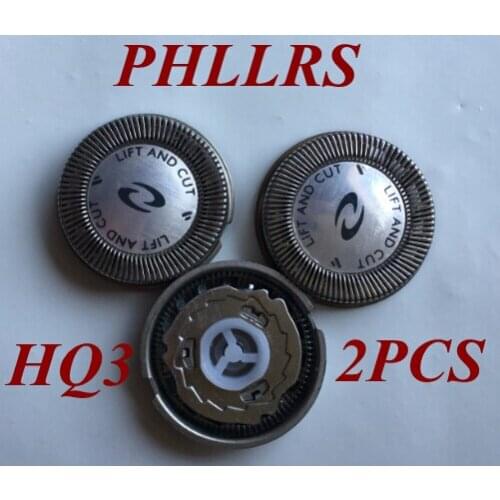 2PCS HQ3 replace head razor blade for philips hq4 hq55 hq56 electric shaver HQ3865 HQ3870 HQ442 HQ443 HQ444 HQ481 HQ482 HQ483