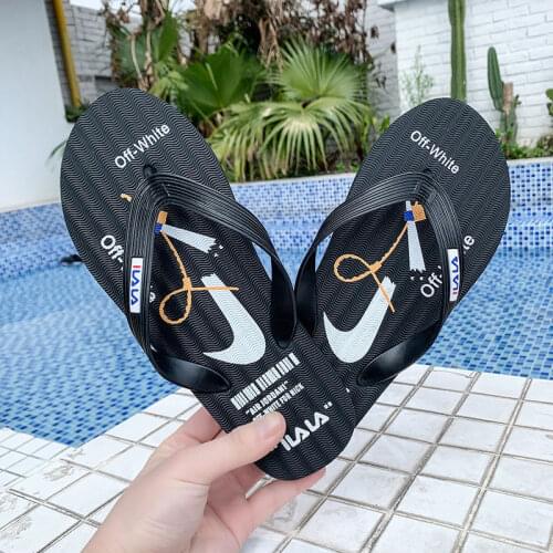 2021 Summer Mens Slippers Beach Sandals High Quality male slippers Non-slip Zapatos Hombre Casual Shoes Slippers Wholesale