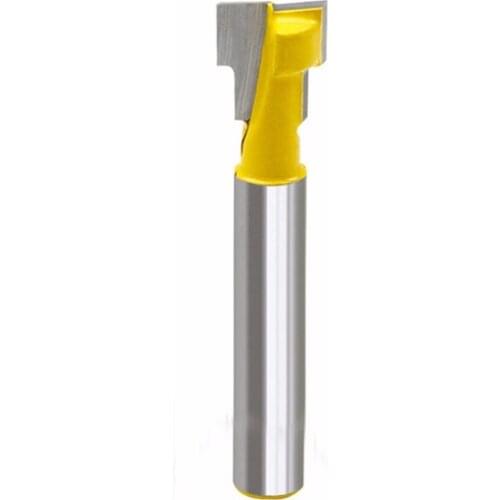 3/8'' T-Slot Cutter 1/4'' Shank Steel Handle Milling Woodworking Router Bit New 2017