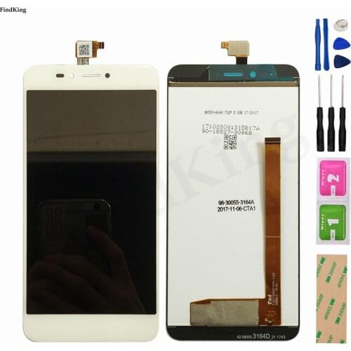 5.5" LCD DIsplay For BQ BQ-5504 BQ 5504 BQS 5504 Strike Selfie Max LCD Display Assembly Touch Screen Digitizer Sensor Tools