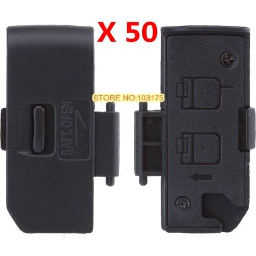 50 Piece/ New Battery Cover Lid Door Cap Replacement for Canon 450D 500D 1000D SLR Camera