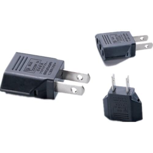 500pcs US Japan China Power Adapter European EU To US American JP CN Electrical Plug Adapter Outlet AC Charger Converter Sockets