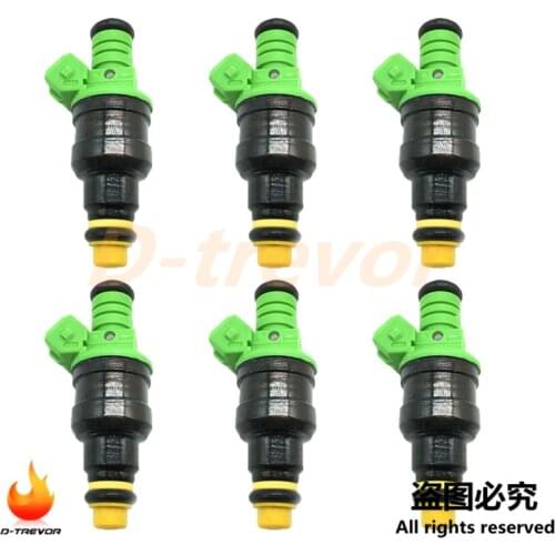 6PCS 0280150558 Fuel Injector nozzle OEM for Ford E-150 E-250 4.2L F-150 5.4L GM LT1 LS1