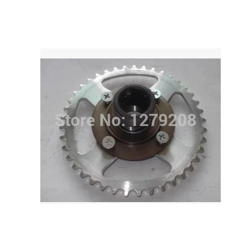 Free shipping tricycle 41T 420 chain wheel and non-gear flywheel