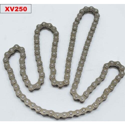 Free shipping for Yamaha motorcycle parts 250cc engine chain XV250 time chain QJ250H Virago 250 small chain 104L NEW
