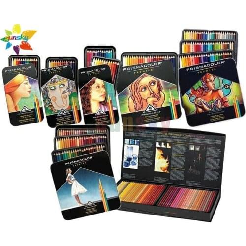 Prismacolor Premier colored pencils 48 72 150 color soft core color Artist art student fill color,Prismacolor Premier 150 pencil