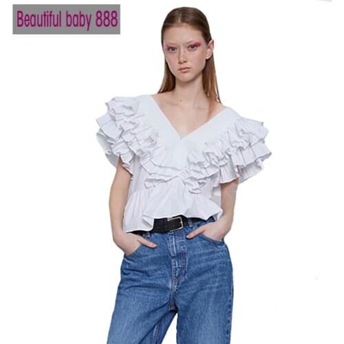 Женские белые рубашки MEQEISS China At AliExpress