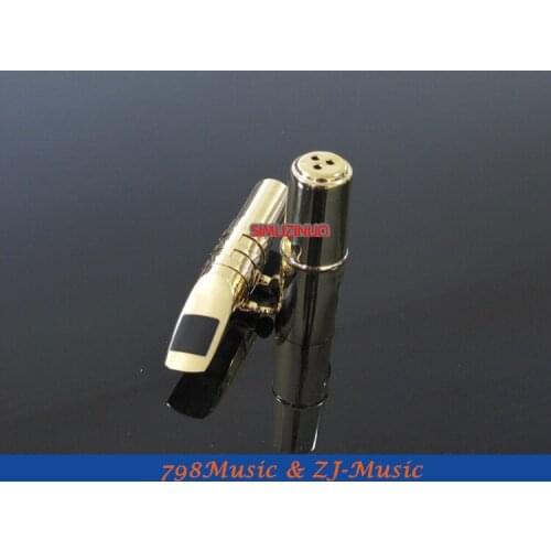 B2 Model -Professional Metal Tenor Saxophone Mouthpiece Gold Plated