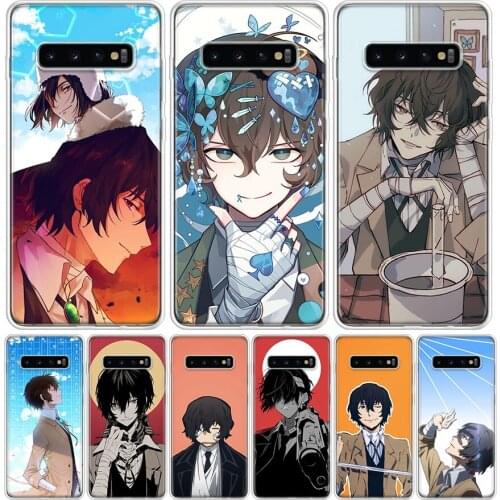 Anime Bungou Stray Dogs Dazai Osamu Phone Case for Samsung Galaxy A51 A71 A50 A70 A40 A30 A20E A10 A01 A21 A41 M30S A6 A7 A8 A9