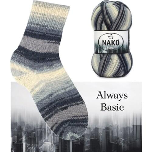 Nako Yün Örgü İpliği 400m 100gr Kendin Yap El İşi Şiş Yada Tığ İle Örgü Kış Sıcak Yumuşak Tüylenme Yapmaz Kaliteli Türk İplik