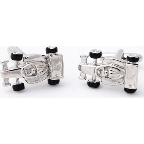 Novelty Racing Car Cufflinks Sports Vehicle Cuff Button For Mens Jewelry Sports Lover Birthday Gift Cufflinks