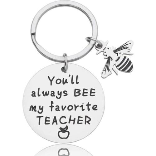 2020 Teacher Retirement Gifts Appreciation Keychain Thank You Gift for Coaches Mentors Boss Teaching Assistance from Student