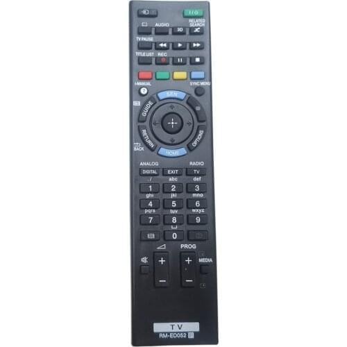 RM-ED052 Remote Control Replace for Sony LED TV RM-ED050 RM-ED053 RM-ED060 RM-ED046 RM-ED044 RM-ED048 RM-ED049