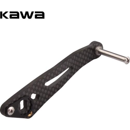 Kawa New Fishing Reel Handle Carbon Materails Fishing Rocker High Quality Reel Accessory Hole size 8X5 and 7X4mm Together