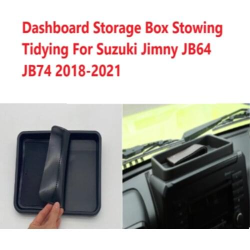 Dashboard Storage Box Stowing Tidying For Suzuki Jimny JB64 JB74 2018-2021 Consloe Interior Accessories