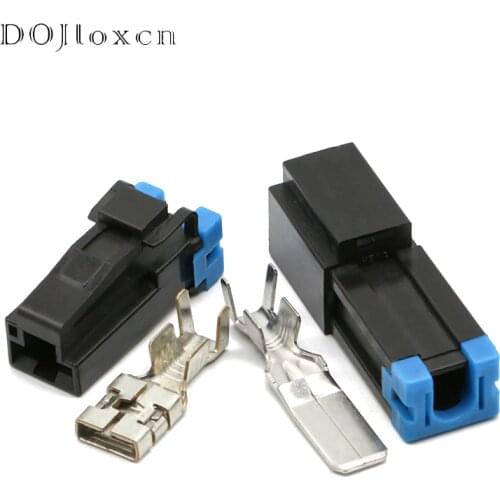 1/5/10/20/50/Sets 1 Pin 9.5mm KET Male Female Unsealed Housing Wiring Connector Large Current Plug For Car MG623688-5 MG613689-5