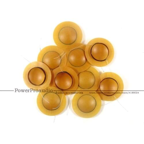 10pcs /lot 25.4mm 25.5mm 1inch 1''Resin Replacement Diaphragm Horn 4Ohm or 8 Ohm (Lead wire Both size )