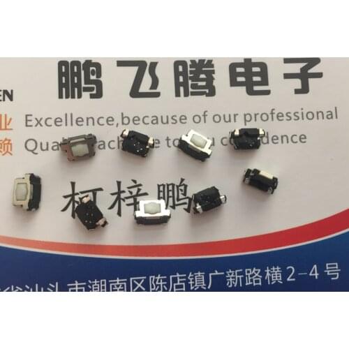 10PCS/lot Imported Japanese Panasonic EVQP46B3M touch switch 6*2.5*3.5 SMD patch side button plum head