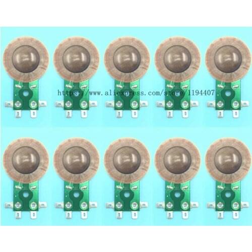 10PCS/LOT Tweeter Diaphragm 8ohm for Foster/Fostex/Heppner N30,025N08, 025H27, 025H30 25.4mm speaker part
