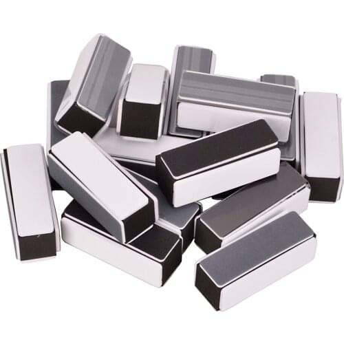 2Pcs Nail Buffer Block Nail File Polishing Four Sides Sponge for UV Gel Pedicure Manicure Care Tools Nail Art Polisher Tools