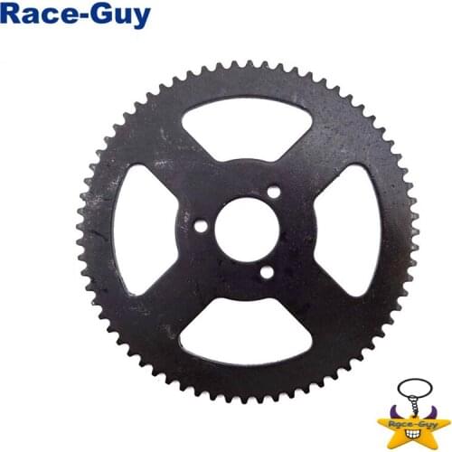 26mm 25H 68 Tooth Steel Rear Chain Sprocket For 47cc 49cc Chinese Pocket Bike Mini ATV Quad 4 Wheeler Goped Scooter