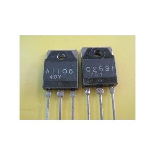 2SA1106 2SC2581 5pcs A1106 + 5pcs C2581