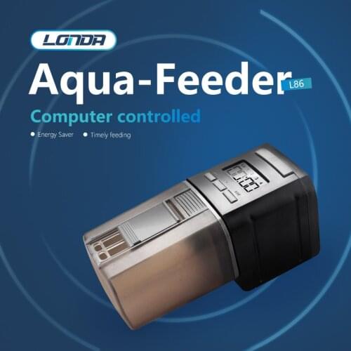 LONDA Aquarium Feeder Automatic Intelligent Timing Feeding Fish Mini Feeder automatic pet feeder